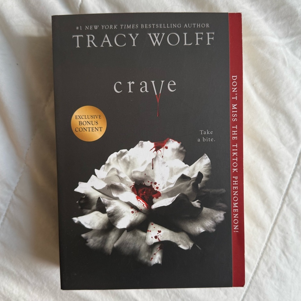 [SOLD] Crave by Tracy Wolff softcover YA book